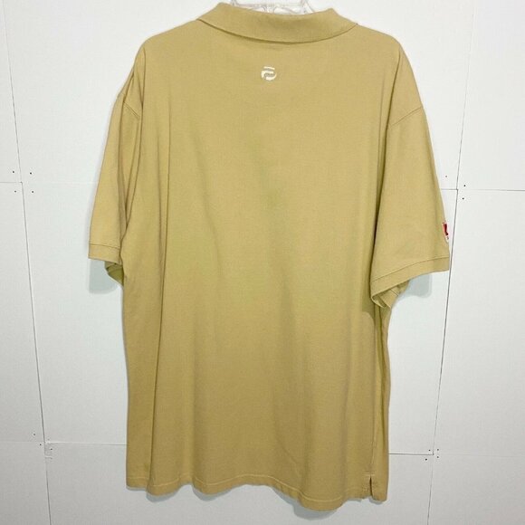 Pepe Jeans London Men's Size 3XL Short Sleeve Polo Shirt Tan - Picture 7 of 8